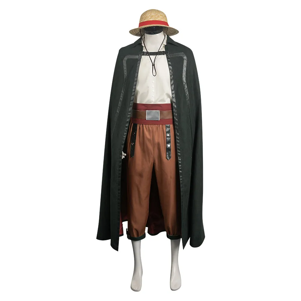 2023 One Piece Shanks Outfits Party Carnival Halloween Cosplay Costume