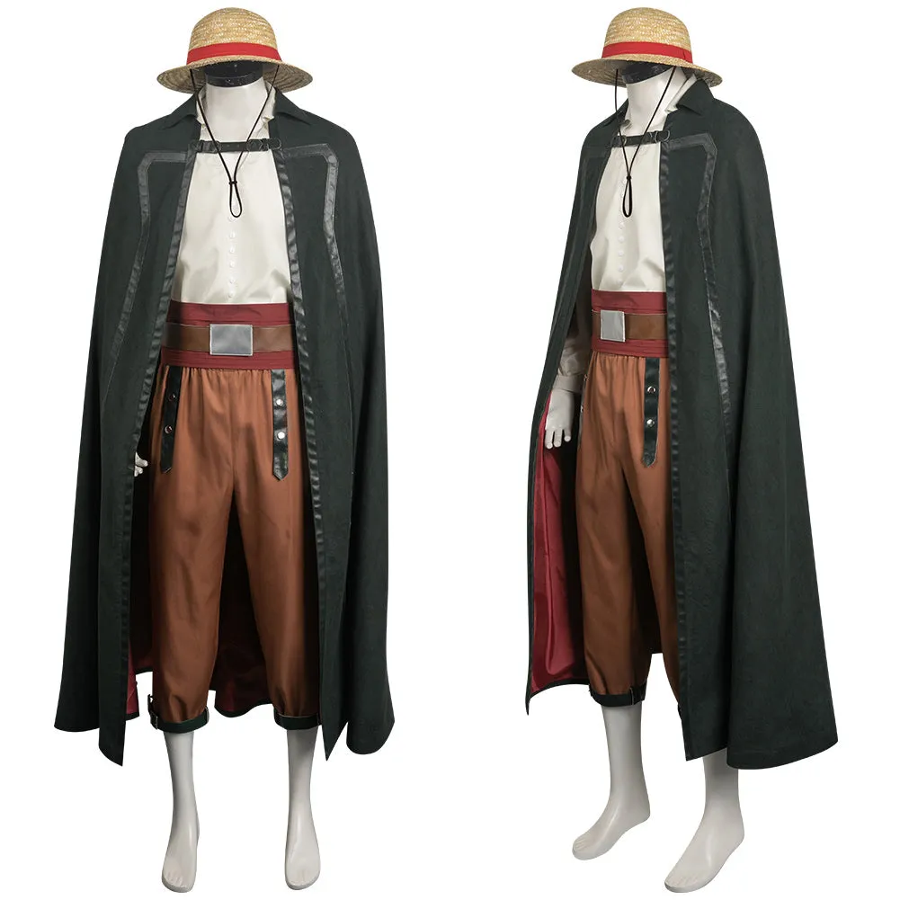 2023 One Piece Shanks Outfits Party Carnival Halloween Cosplay Costume