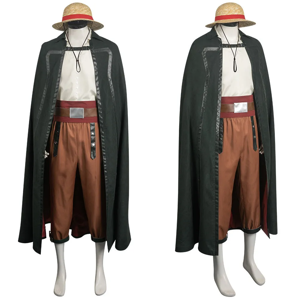 2023 One Piece Shanks Outfits Party Carnival Halloween Cosplay Costume