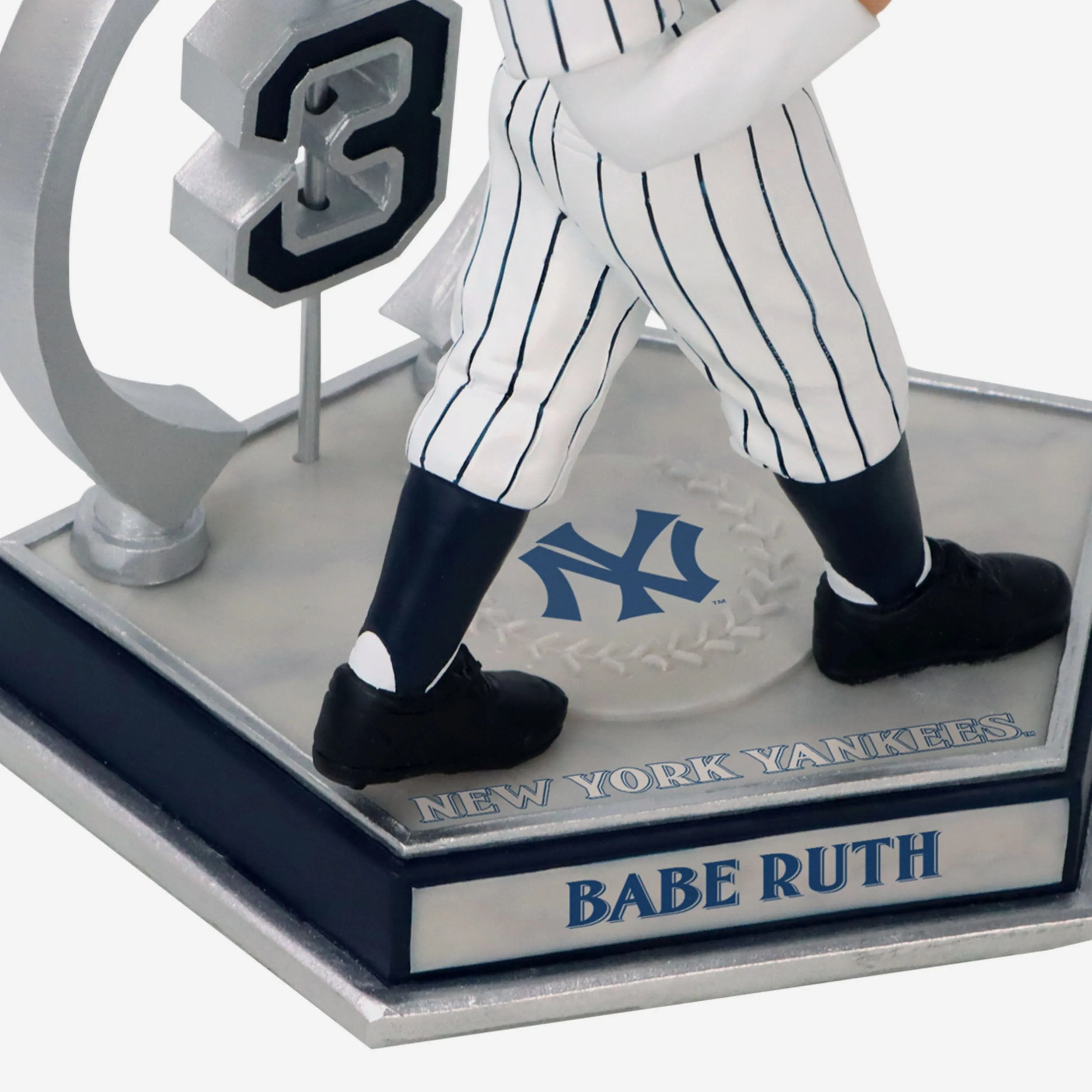 Babe Ruth New York Yankees Legendary Number 3 Bobblehead