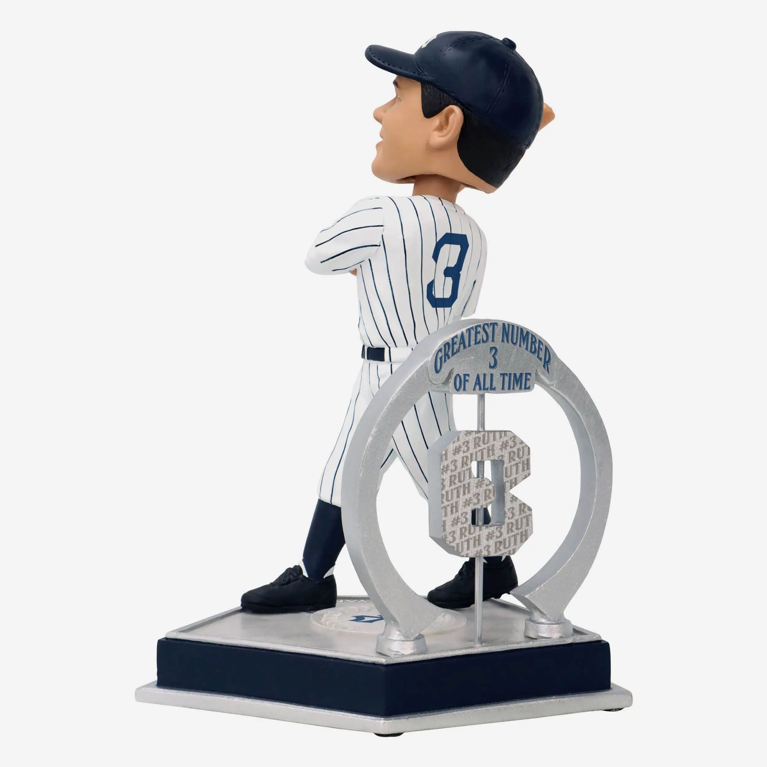 Babe Ruth New York Yankees Legendary Number 3 Bobblehead