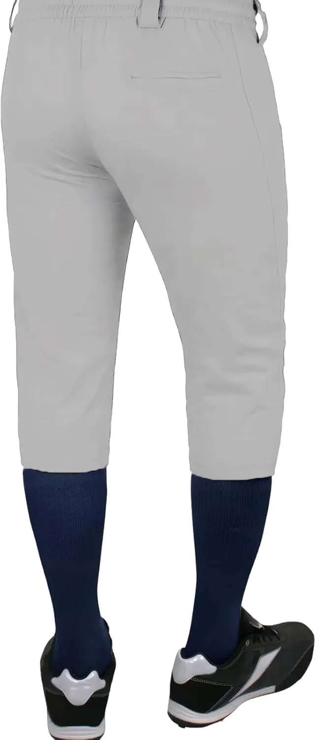 DEVOROPA 2T/3T/4T/5T to Big Kids Youth Boys Baseball Pants Girls Softball Pants Fast Pitch Tee Ball Practice Pants Pockets