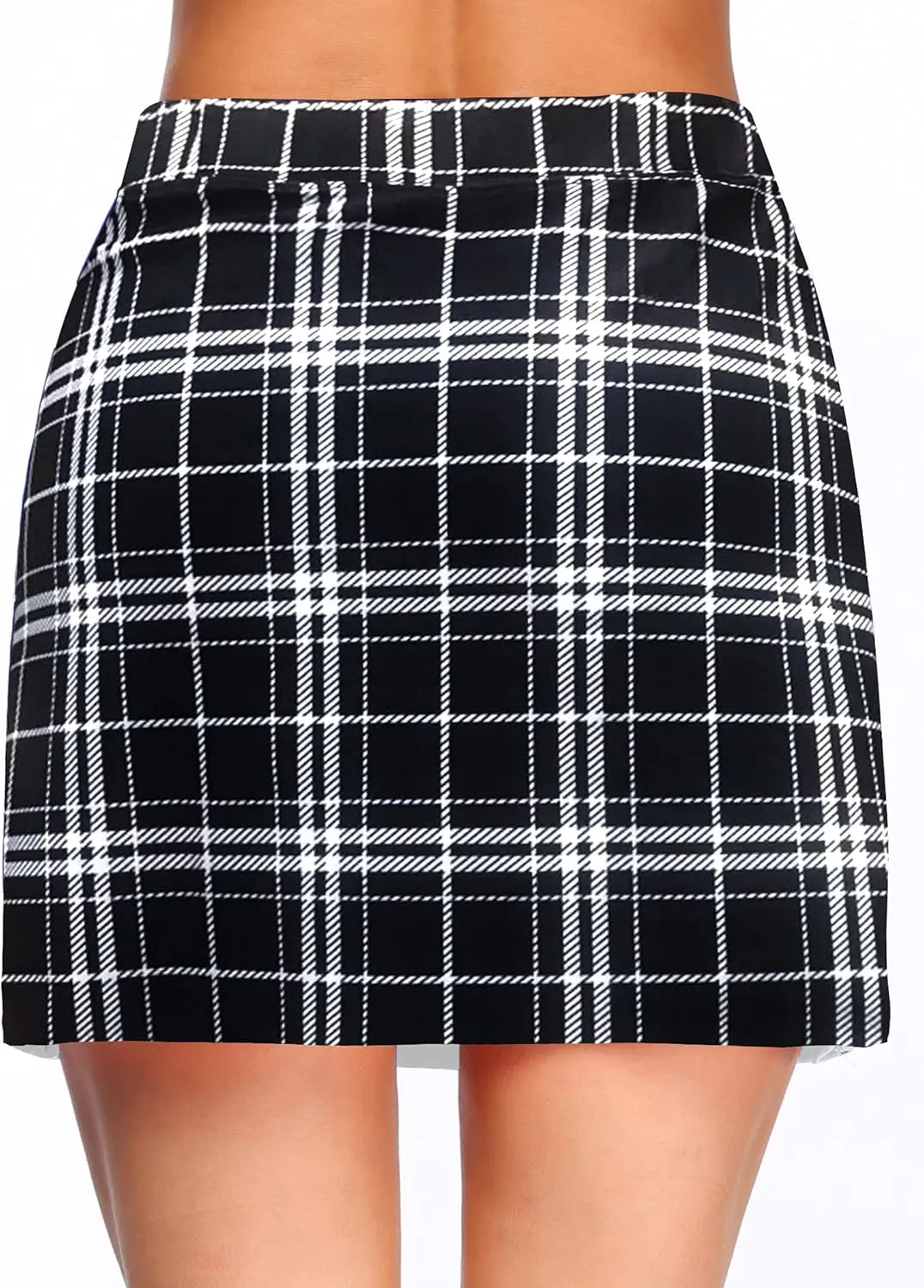 Ekouaer Women's Athletic Skorts Lightweight Golf Skirts Inner Shorts Pocket Tennis Workout Sports Pickleball Skort