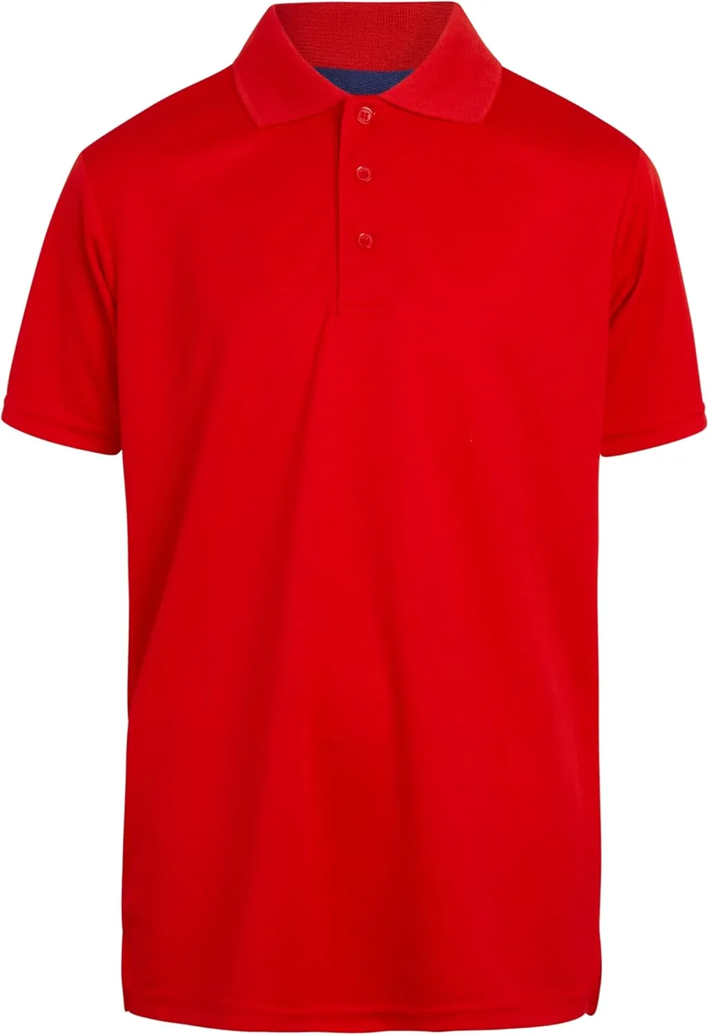 Galaxy by Harvic Boys School Uniform Shirt - 2 Pack Moisture Wicking Short Sleeve Polo T-Shirt (8-20)