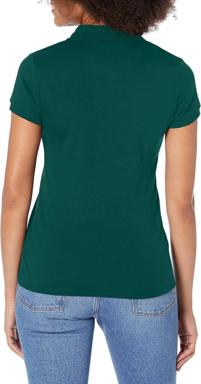 IZOD Junior's Uniform Short Sleeve Interlock Polo