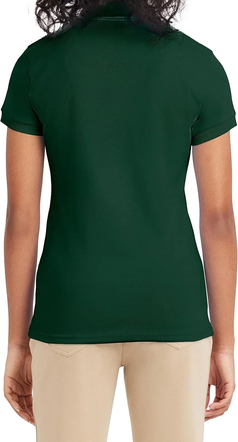 IZOD Junior's Uniform Short Sleeve Interlock Polo