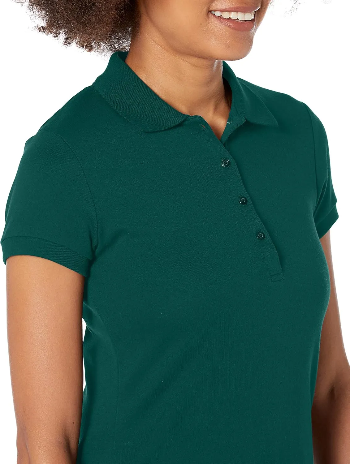 IZOD Junior's Uniform Short Sleeve Interlock Polo